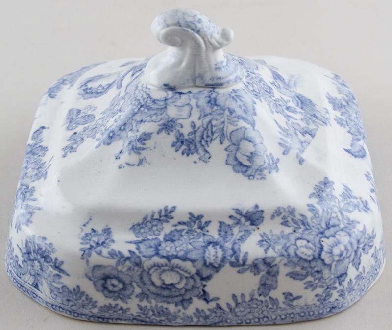 Vegetable Dish Lid c1900
